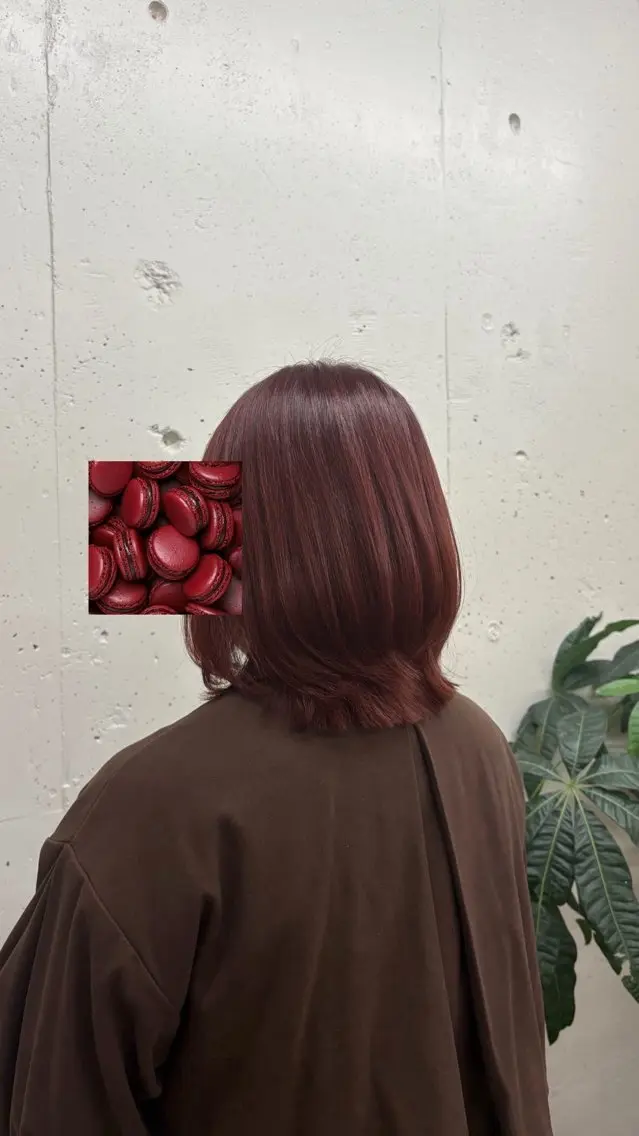 ミディアム カラー レイヤーカット "MIoKI"_ YUCCA eluaのヘアスタイル
