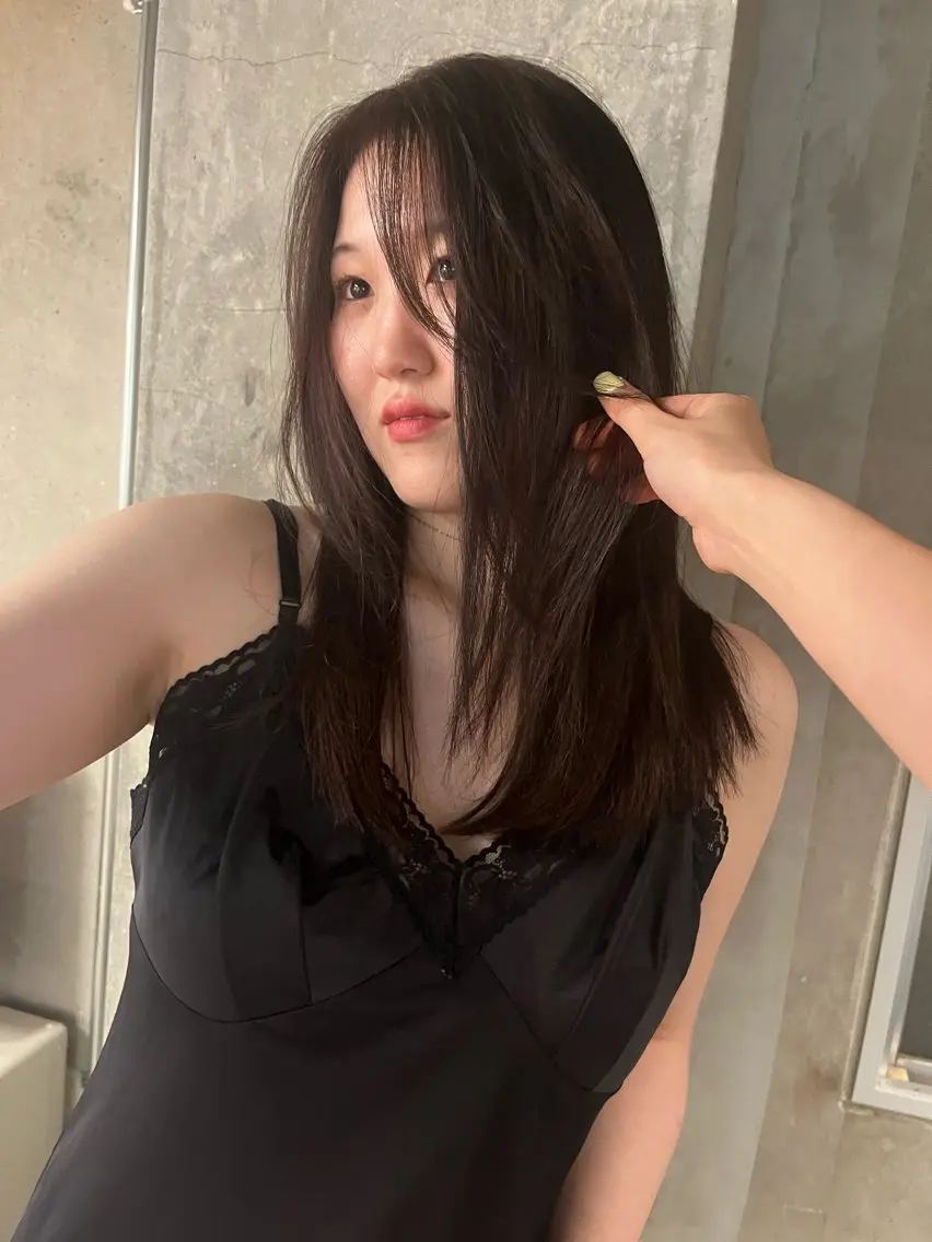 ロング ヘアカラー KAEDE☺︎ 学芸大学のヘアスタイル