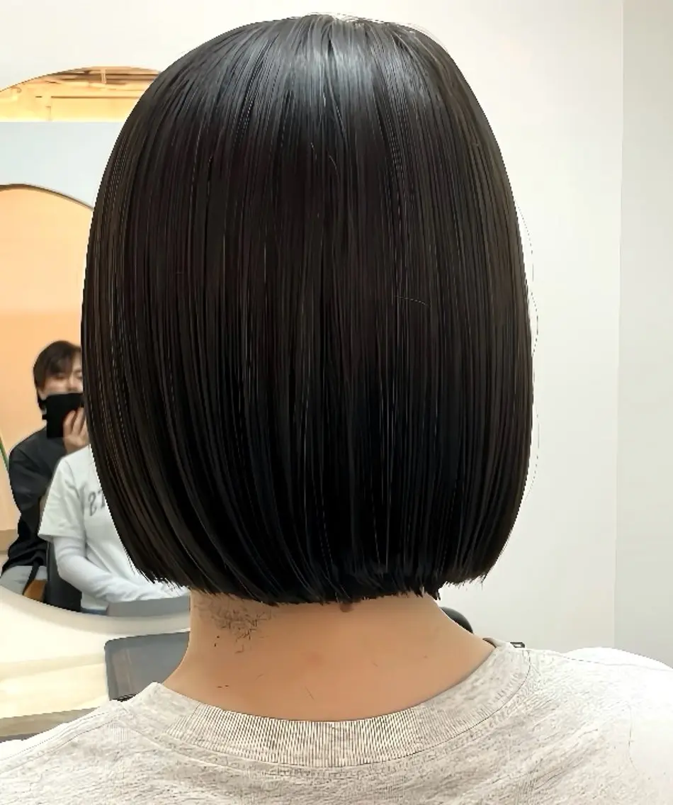 ミディアム ボブ ウルフ・ハイレイヤー 🌟ナカノ・ユウヤのヘアスタイル
