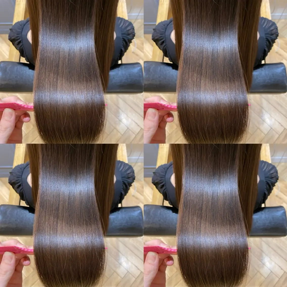 ロング エクステ×髪質改善× 𝑺𝑬𝑵𝑹𝑰のヘアスタイル