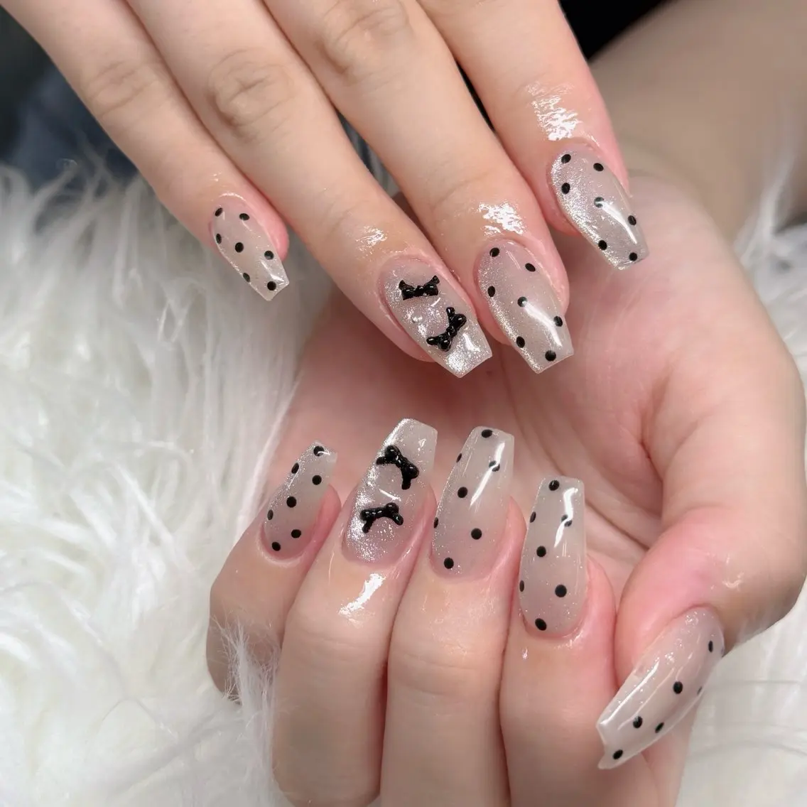 ネイル フットネイル フレンチネイル グラデーション 韓国ネイル ロングネイル ハンドネイル Hani Nail Salonのネイルデザイン