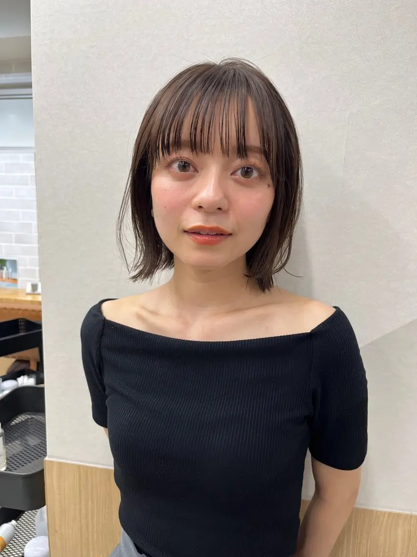 ショート カット トリートメント レイヤー/ボブ特化 横浜/伊藤　怜のヘアスタイル