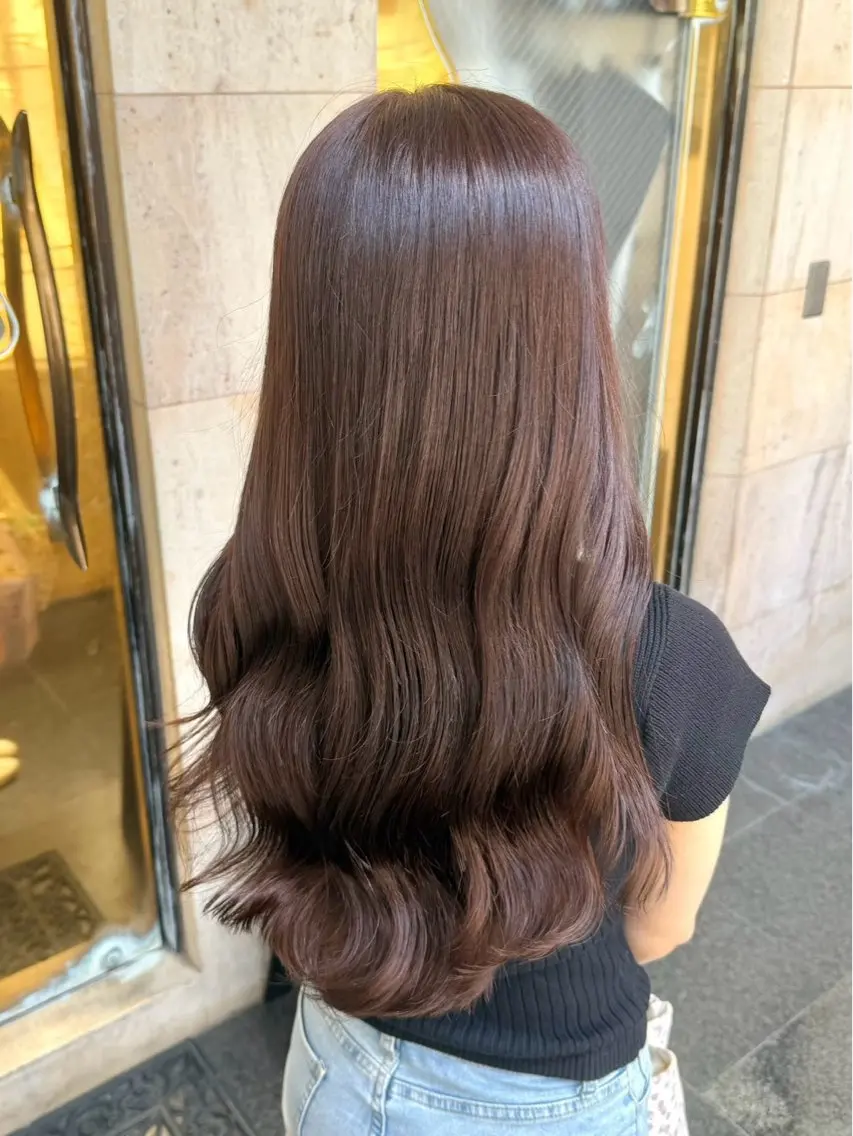 ロング カラー カット ヘアカラー トリートメント 髪質改善/艶髪🫧 MANAMI🪿🤍のヘアスタイル