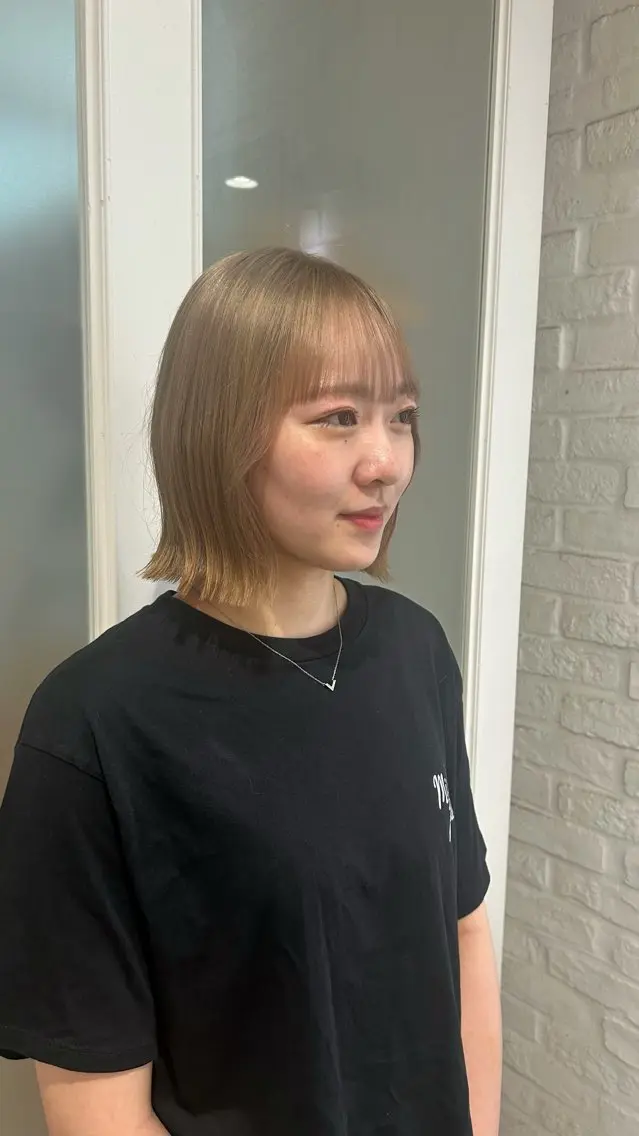 ミディアム 🫧透明感カラー/ 黒木彩未🫧のヘアスタイル