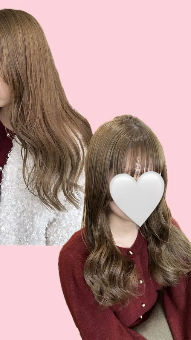 ロング カラー ヘアカラー トリートメント 🌼RIKA🌼 レディース専門💖のヘアスタイル