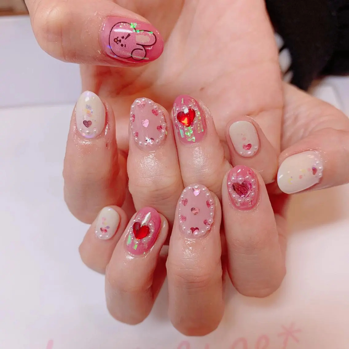 ネイル 持ち込み La neige* yuki 🐩🌙のネイルデザイン