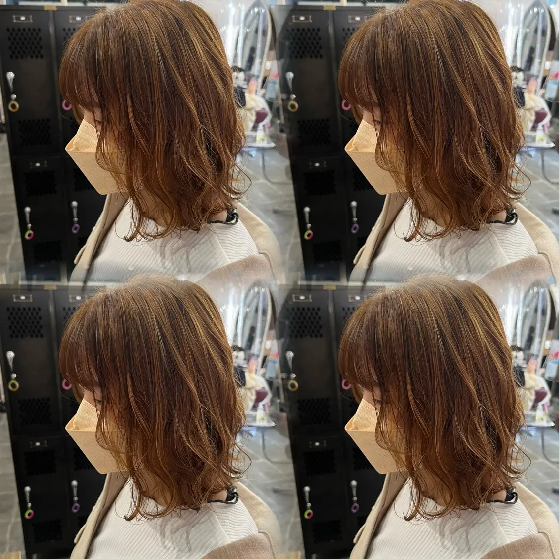 ミディアム カラー 全店売上No.1🏆 ✨深江裕稀のヘアスタイル