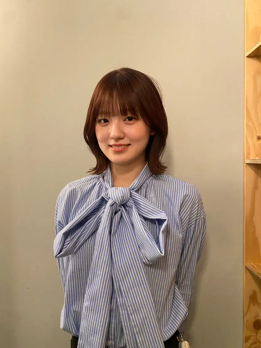 ミディアム 小顔カット 🌿リョウカのヘアスタイル