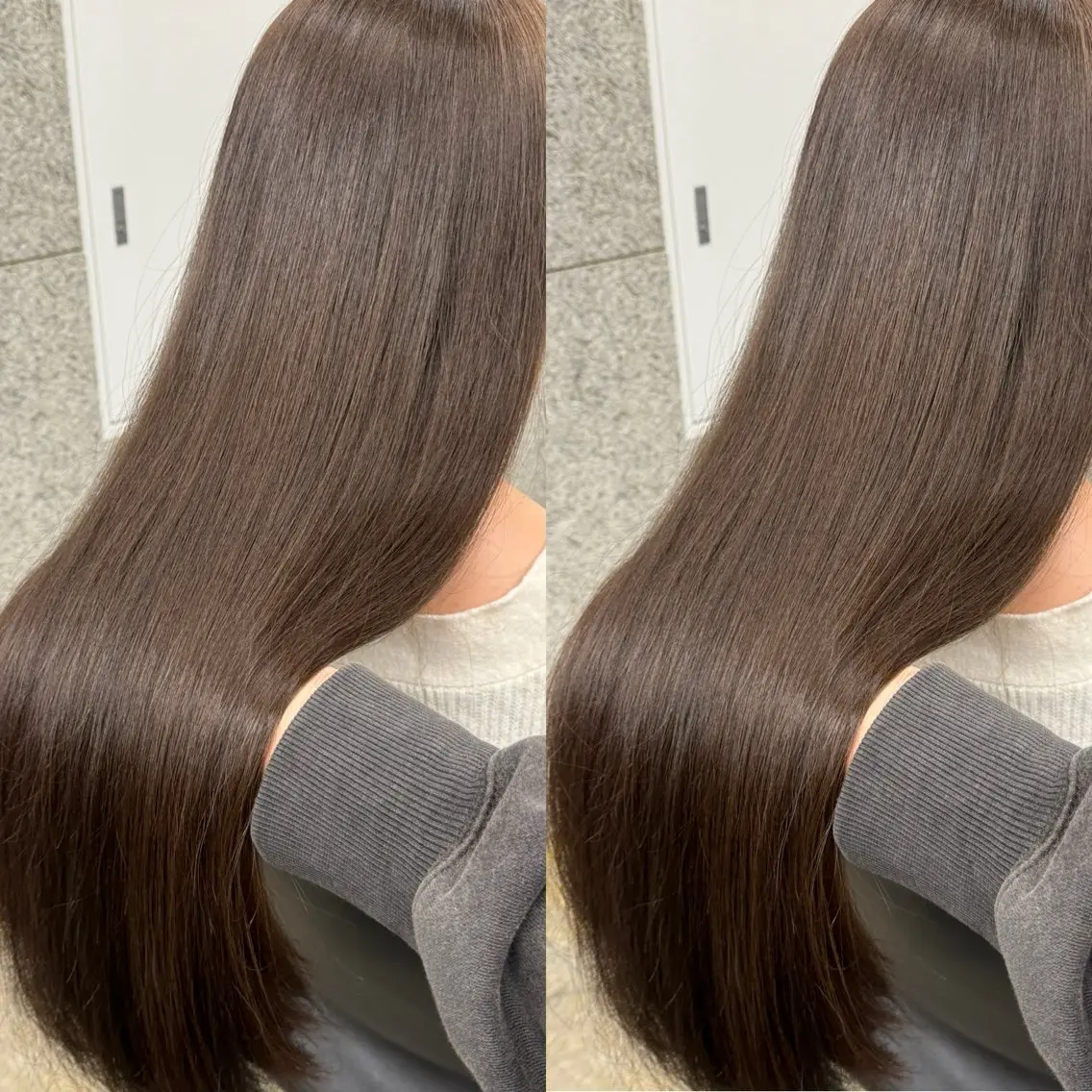 ロング カット ヘアカラー 縮毛矯正 トリートメント 髪質改善/浅沼 亮のヘアスタイル