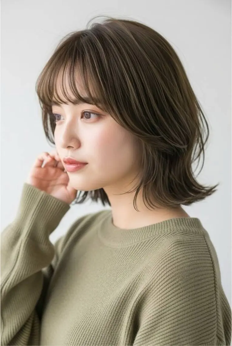 カラー 馬場 航のヘアスタイル