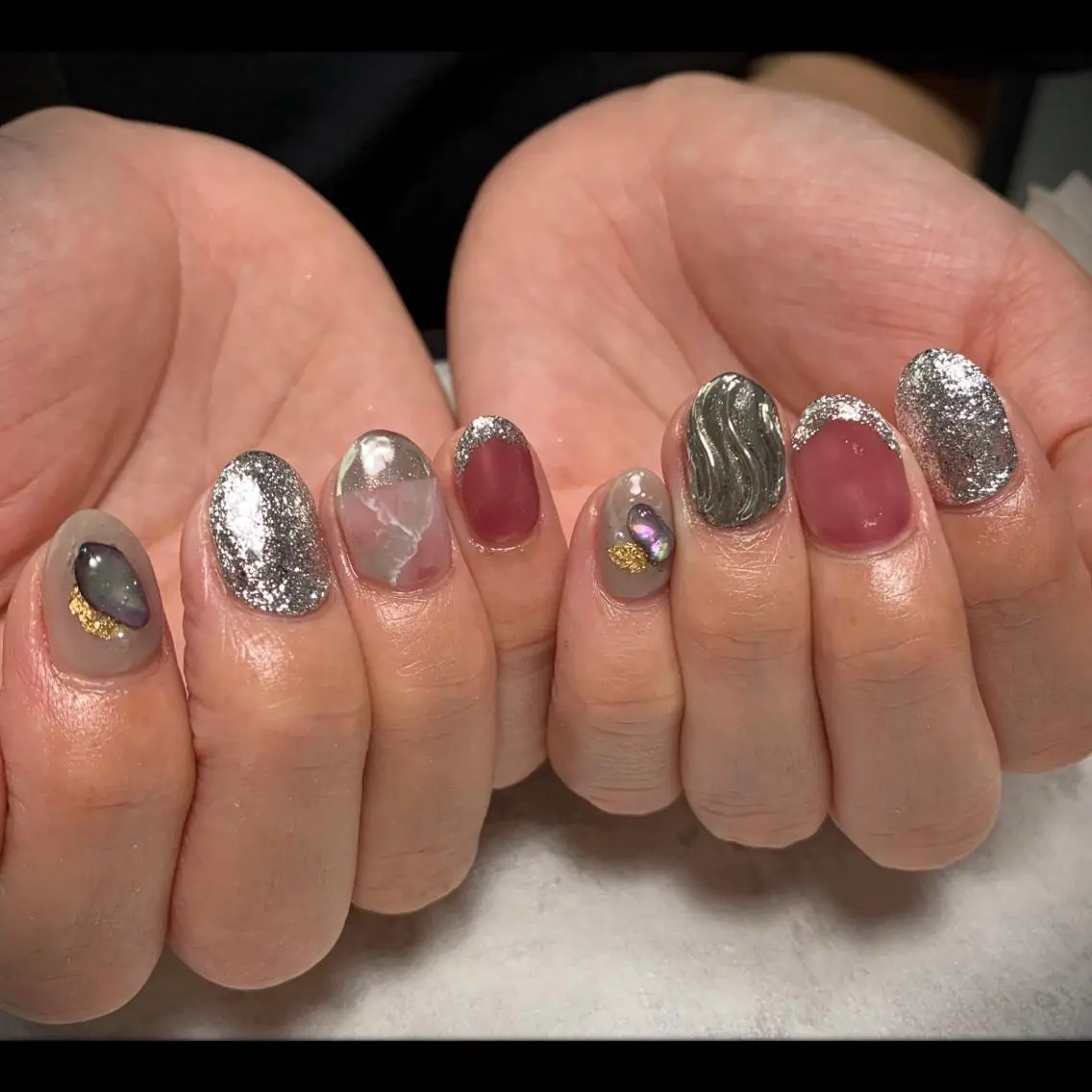 ネイル ハンドネイル M nail 市原市ちはら台のネイルデザイン