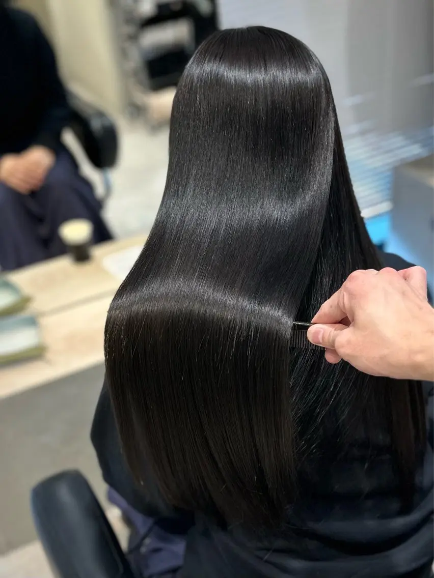ロング パーマ 縮毛矯正 トリートメント 美髪矯正🫧艶髪特化 🫧関口太郎のヘアスタイル
