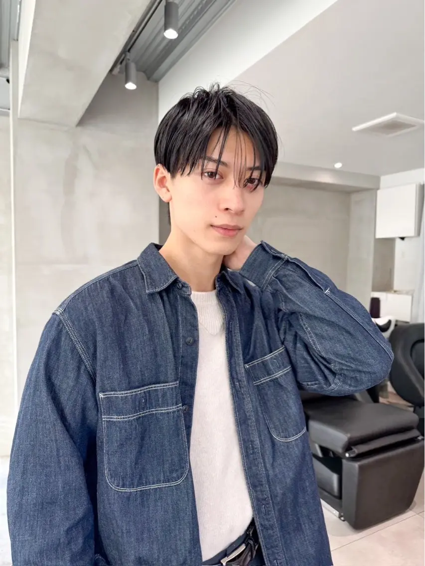 メンズ 山中 束真のヘアスタイル