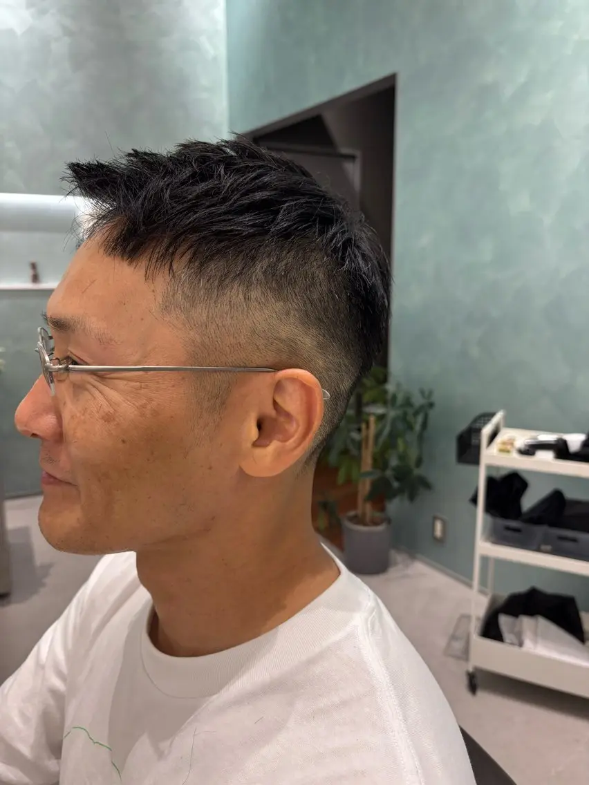 【短髪モデル限定】メンズカットの写真