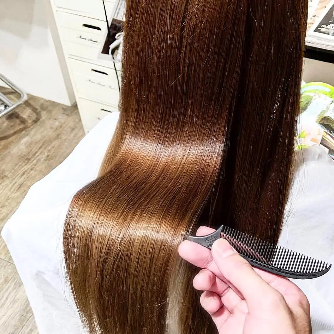 ロング 佐渡 慎吾のヘアスタイル