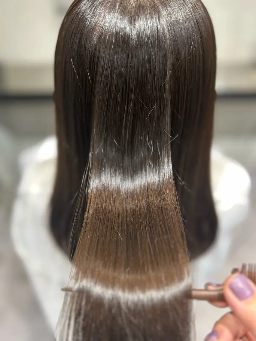 ミディアム トリートメント 🌈ウルトワ水素 髪質改善naru🌈のヘアスタイル