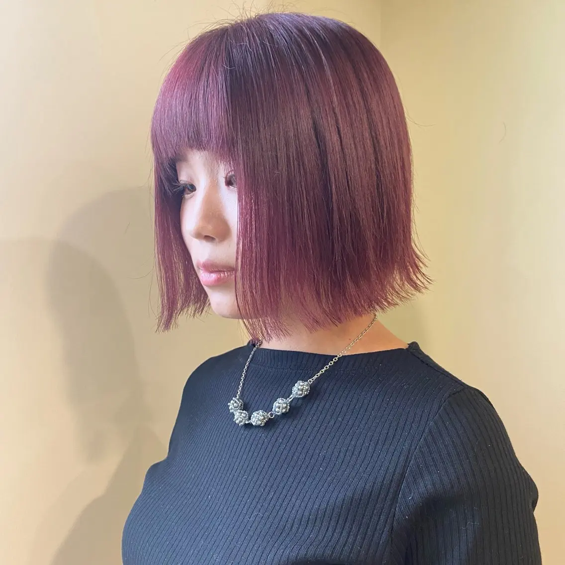 ミディアム カラー ブリーチなしベージュ カラー✨Takeのヘアスタイル
