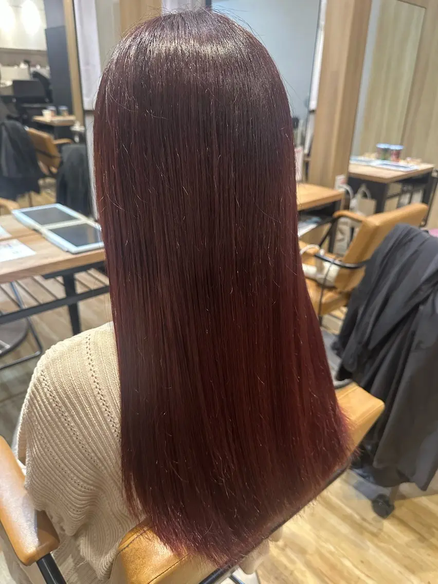 セミロング カラー ヘアカラー トリートメント ✨✂️Nori ✂️✨のヘアスタイル