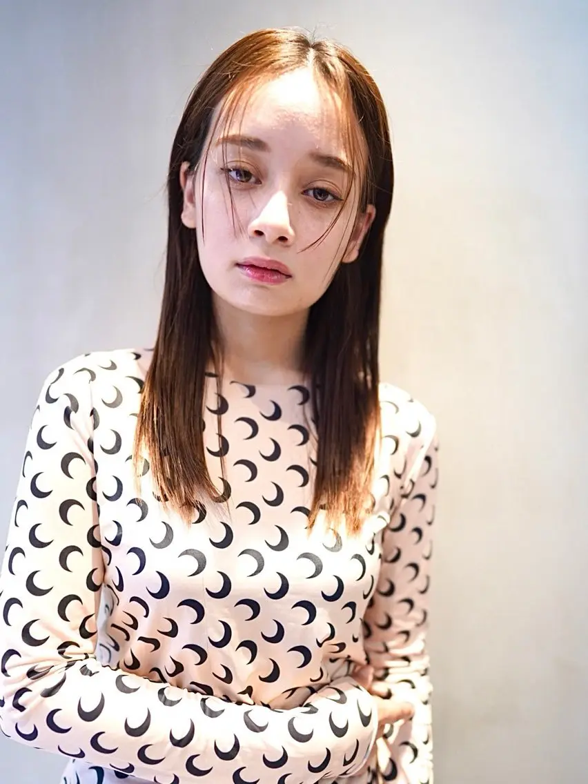 セミロング カラー メンズ特化美容師/ すなおのヘアスタイル