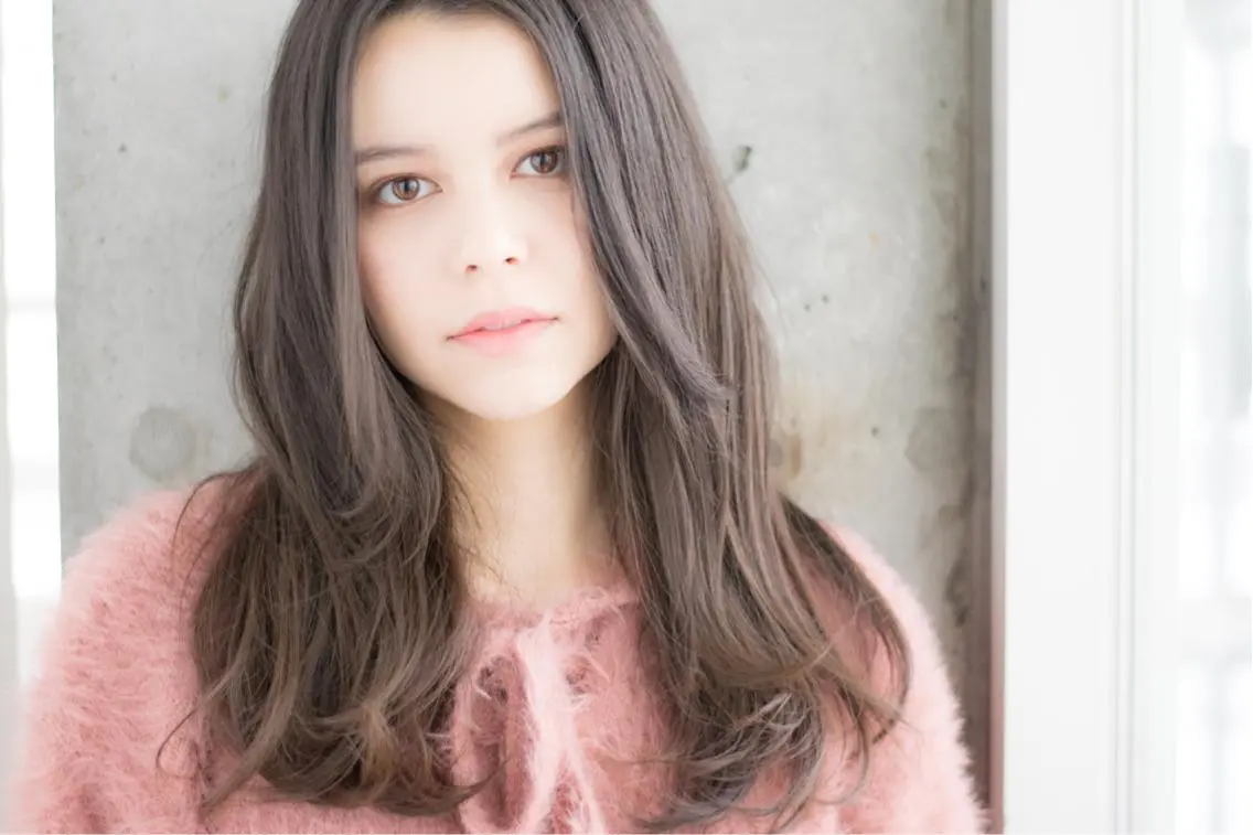 ロング カラー くせ毛 髪質改善🌟 TAKERUのヘアスタイル