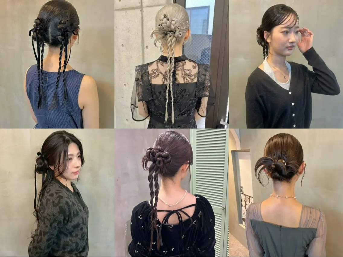 🎀盛れる↑↑韓国トレンドヘアセット🎀推し活＆結婚式etc... ¥5,500→（カチモリ/結婚式/成人式/卒業式）の写真