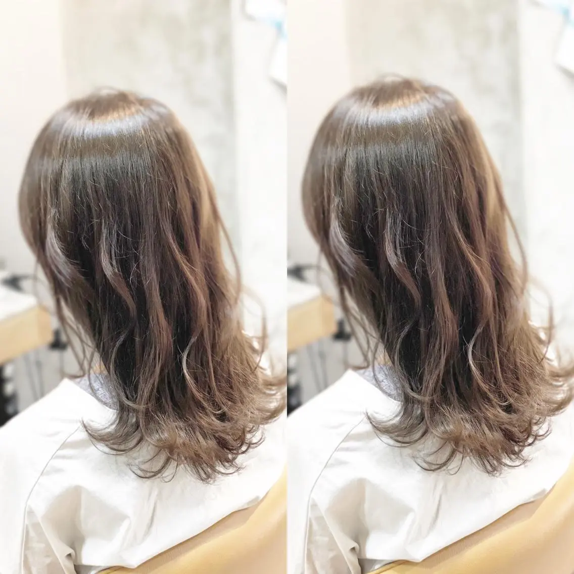 セミロング カラー 🦋韓国系指名No1 店長/圓山 祐也🦋のヘアスタイル
