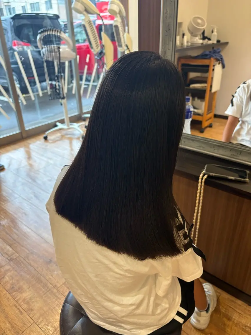 セミロング サクラ ☆のヘアスタイル