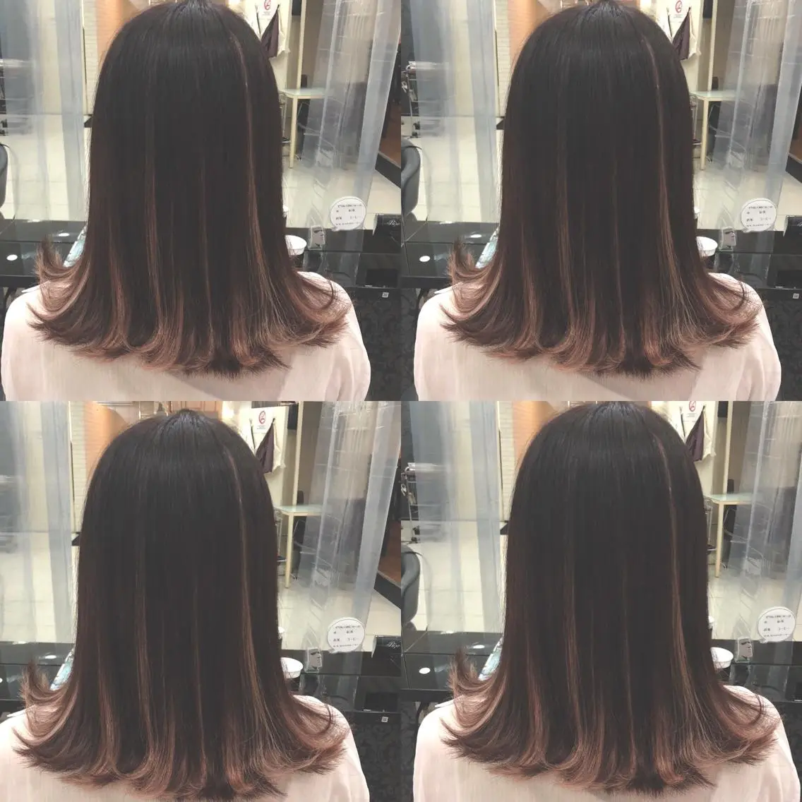 ミディアム カラー ハイライトカラー エクステ ハイライト 🌷MAYU 🌷のヘアスタイル