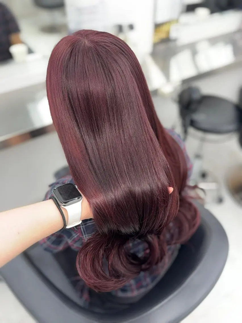 ロング カラー ヘアアレンジ ヘアカラー トリートメント 透明感カラー🎀艶髪 Anju/渋谷🎀のヘアスタイル