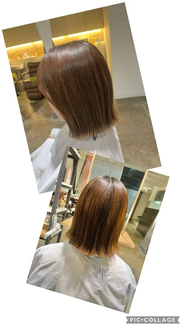 ミディアム 西山 裕子のヘアスタイル