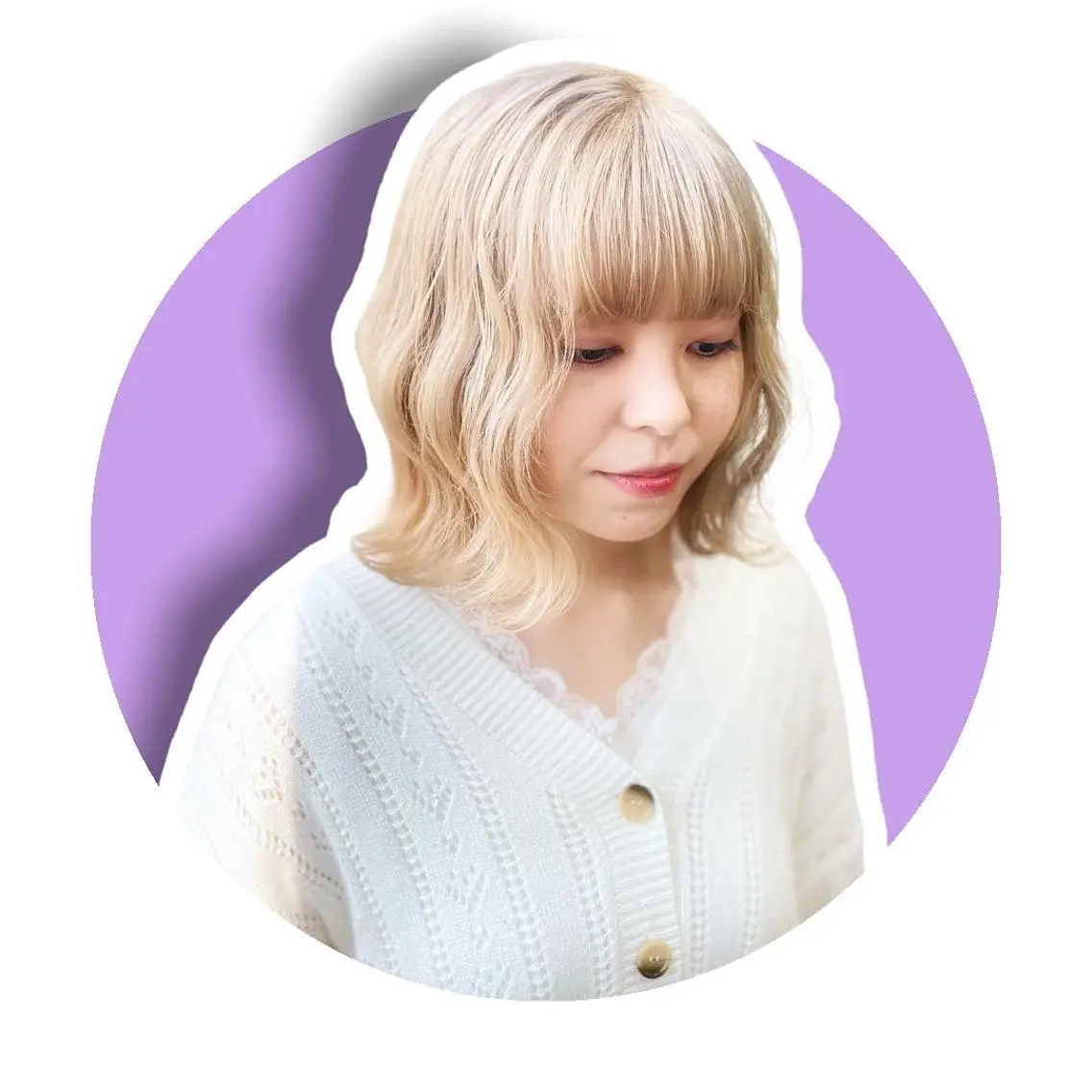 【ブリーチ】1回ブリーチダブルカラーの写真