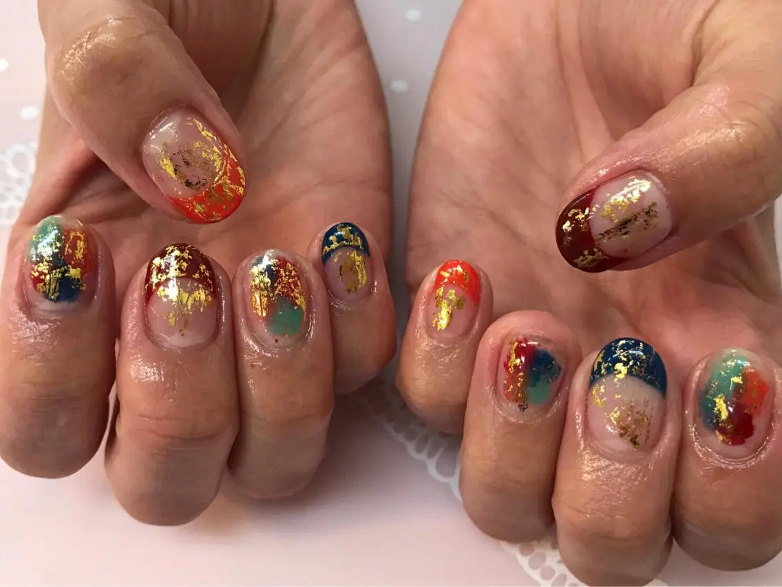 ネイル 東十条muumii ネイルまつ毛のネイルデザイン