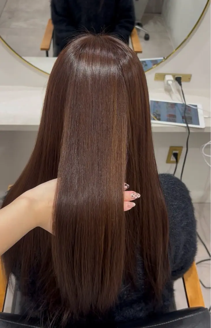 ロング カラー ヘアカラー HUG 🖤Rimiのヘアスタイル