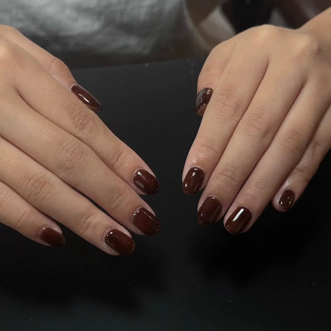 ネイル ボルドー シンプルネイル ハンドネイル D.d nail Maria🫧のネイルデザイン