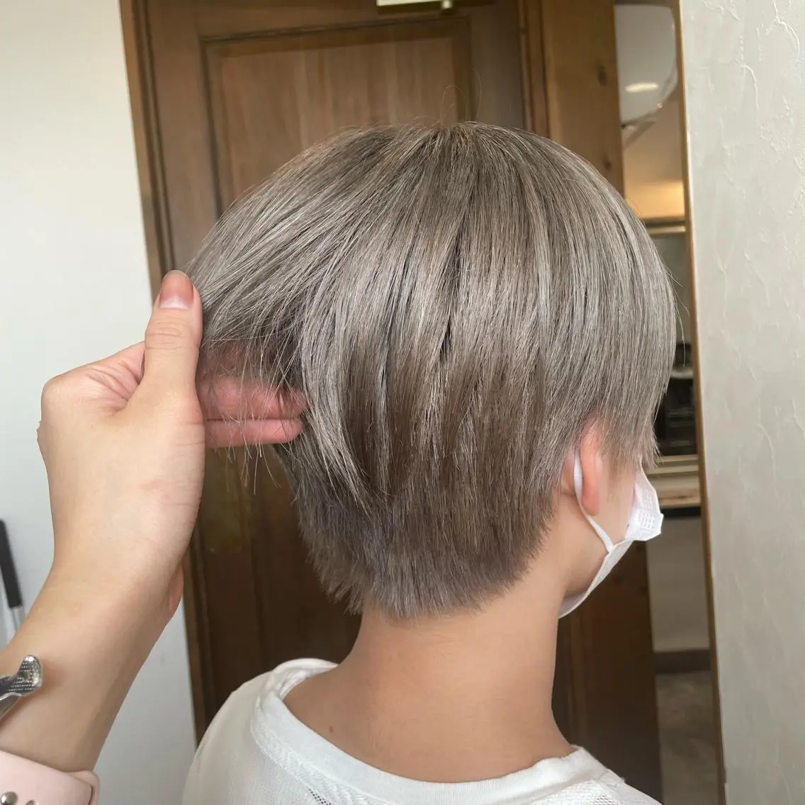 ショート ショートヘア カット ヘアカラー 🫧艶髪/ブリーチ 🐳honami🫧のヘアスタイル