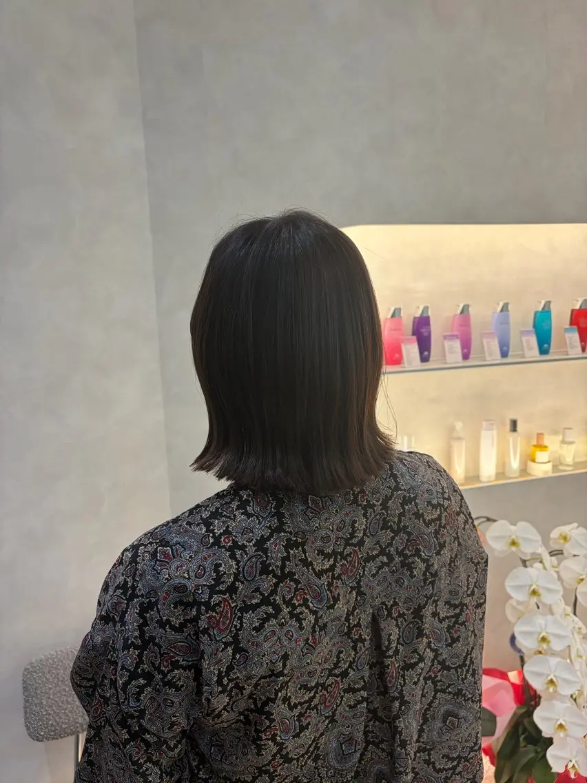 ミディアム カット トリートメント Zina北千住／ はるか🍄のヘアスタイル