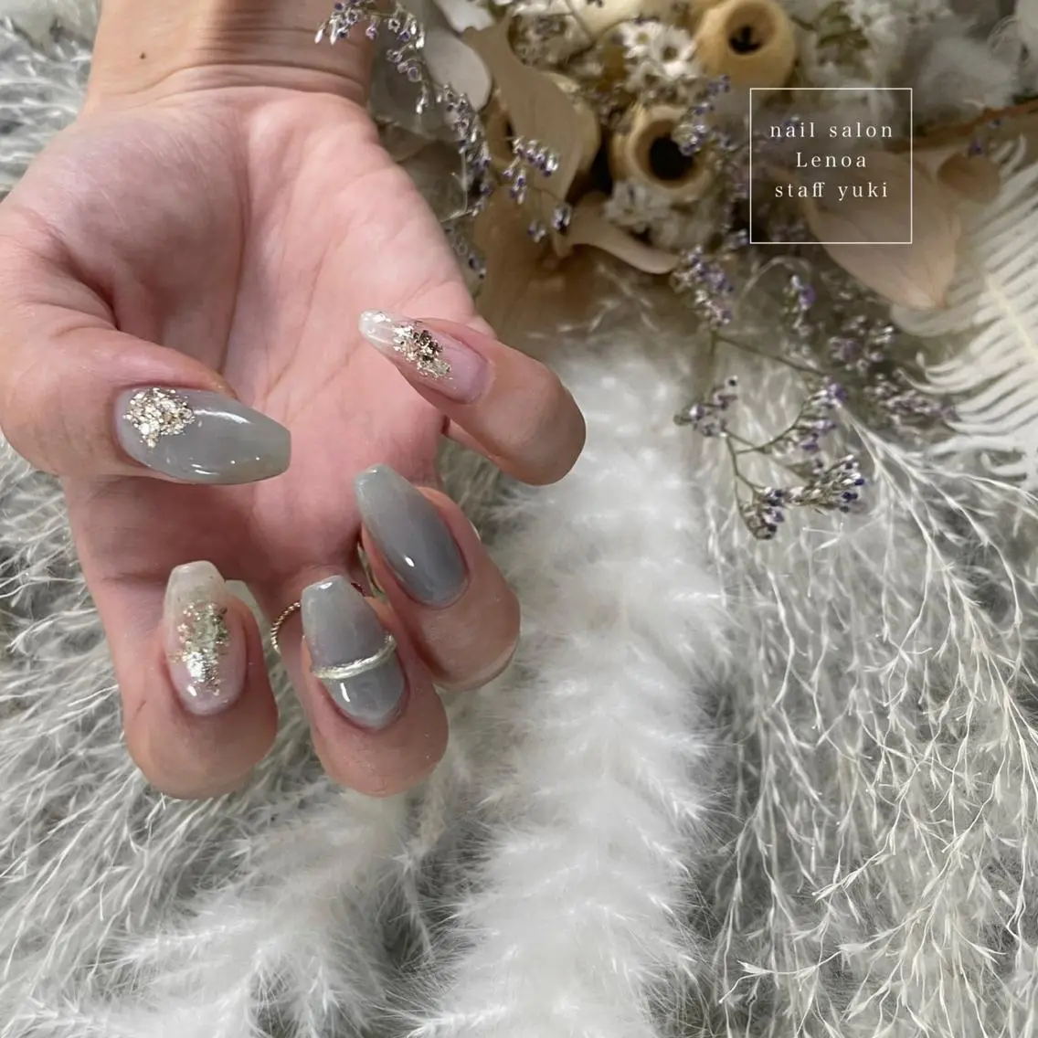 ネイル ハンドネイル Tielu Yukiのネイルデザイン