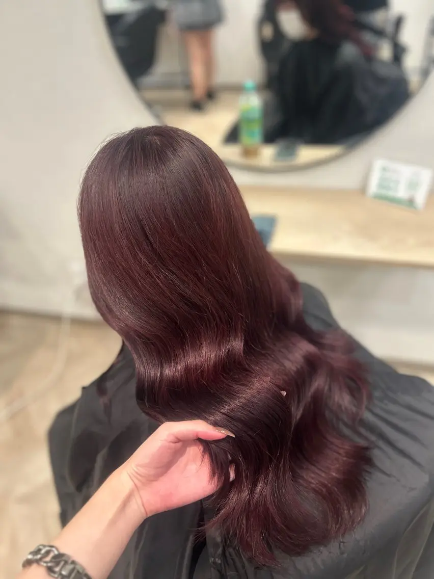 ロング カット ヘアカラー Marin🫐/ 名駅/レイヤーカットのヘアスタイル
