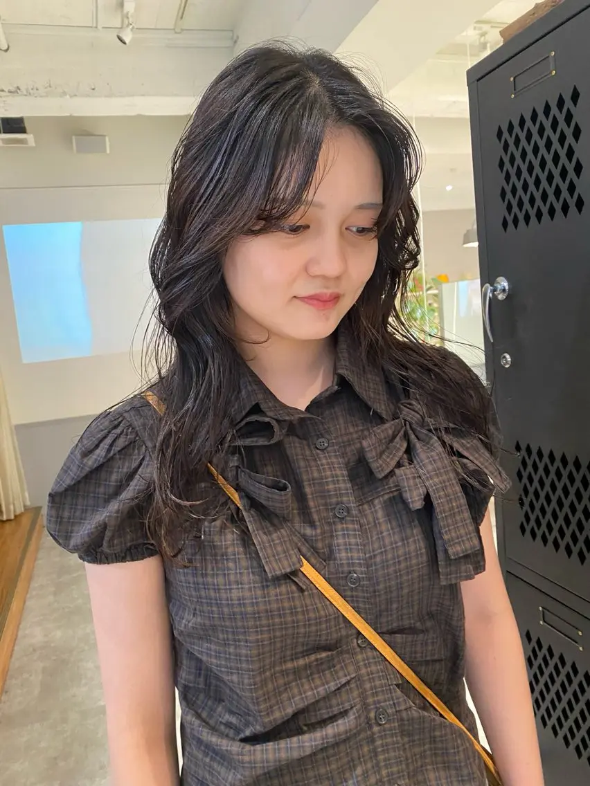 ロング 薄暮 マツイ　レンのヘアスタイル