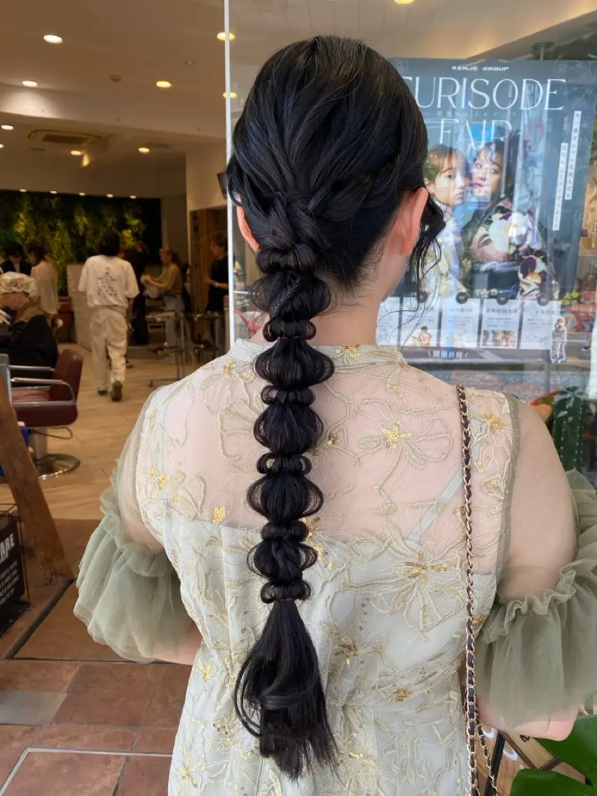 ヘアアレンジ ヘアセット 🌀ボブ/ミディアム /パーマ🌀ayaのヘアスタイル