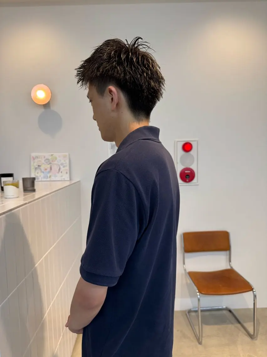 メンズ 京都河原町  前田 希歩のヘアスタイル