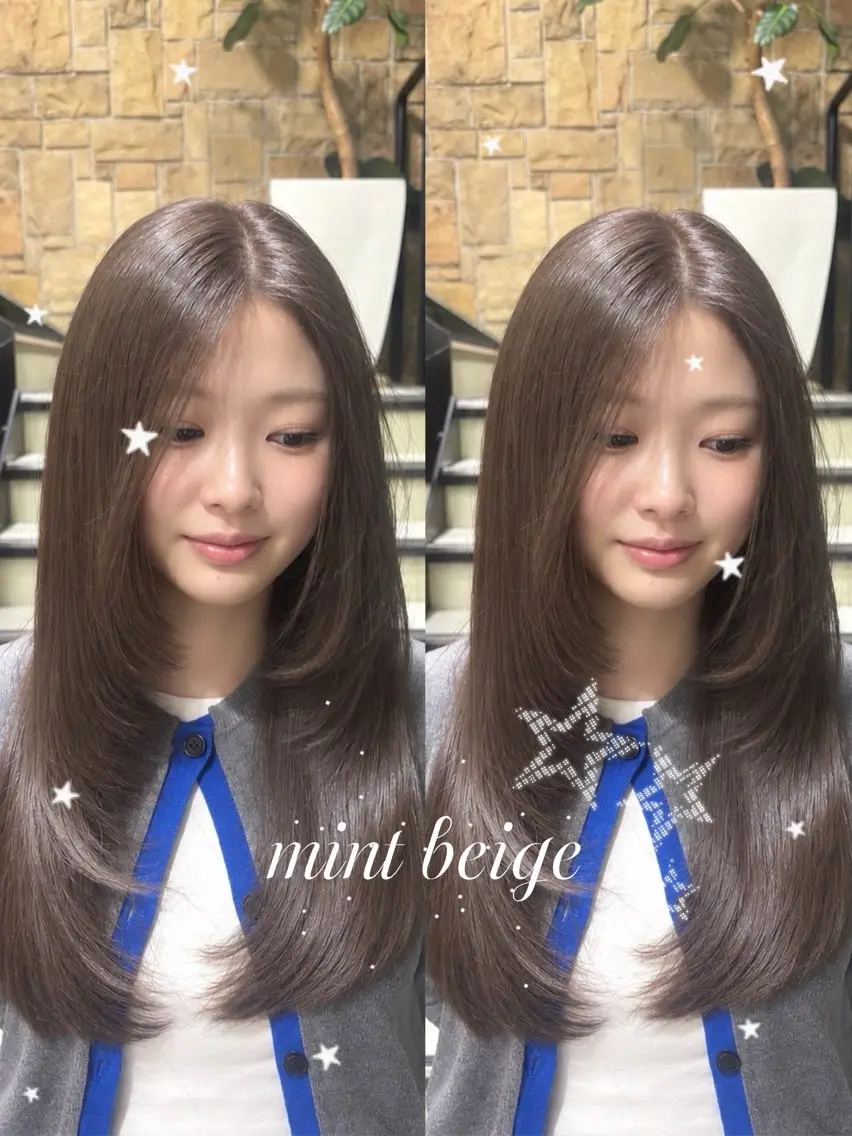 ロング ヘアカラー ハイトーン/透明感 カイリ💕🫧のヘアスタイル