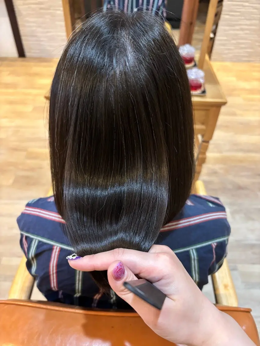 ショート 髪質改善/ うる艶髪/ももかのヘアスタイル