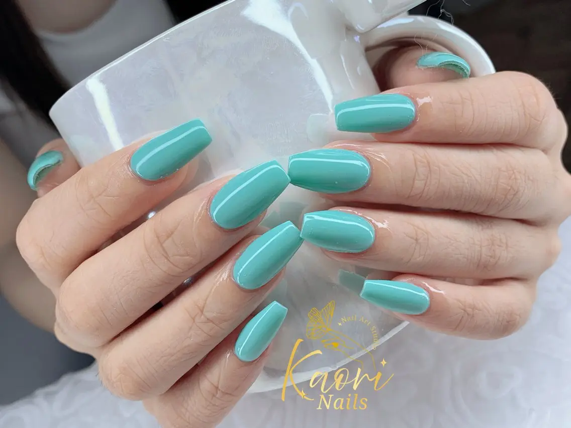 ネイル チークネイル ドット フレンチネイル ジェルネイル グラデーション Kaori Nailのネイルデザイン