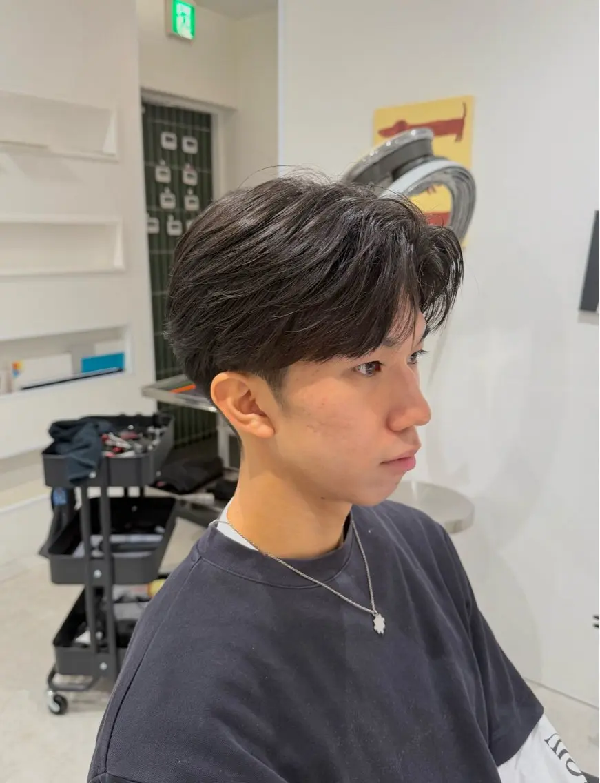 メンズ カット メンズ💈フェード 下地佑のヘアスタイル