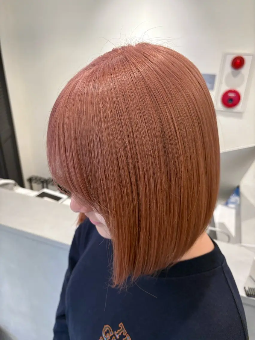 ショート ヘアカラー ケアブリーチ🌟 ♢WATARU♢のヘアスタイル