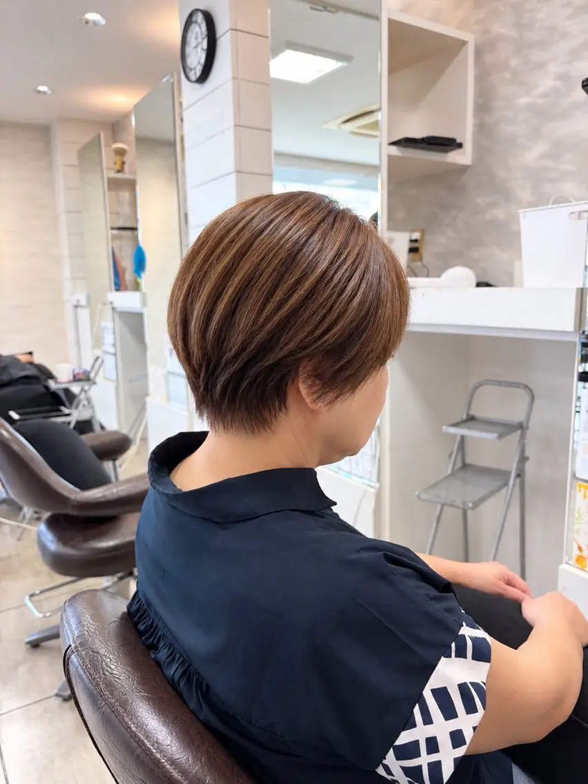 ショート カラー カット ヘアカラー 似合わせ/歴12年 /店長 村上直也のヘアスタイル