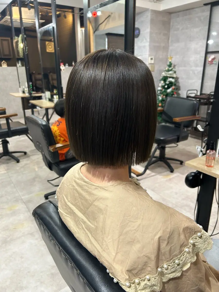 ショート カラー カット ヘアカラー トリートメント ヘアセット 💙まこと💙艶 カラー(Rico)のヘアスタイル
