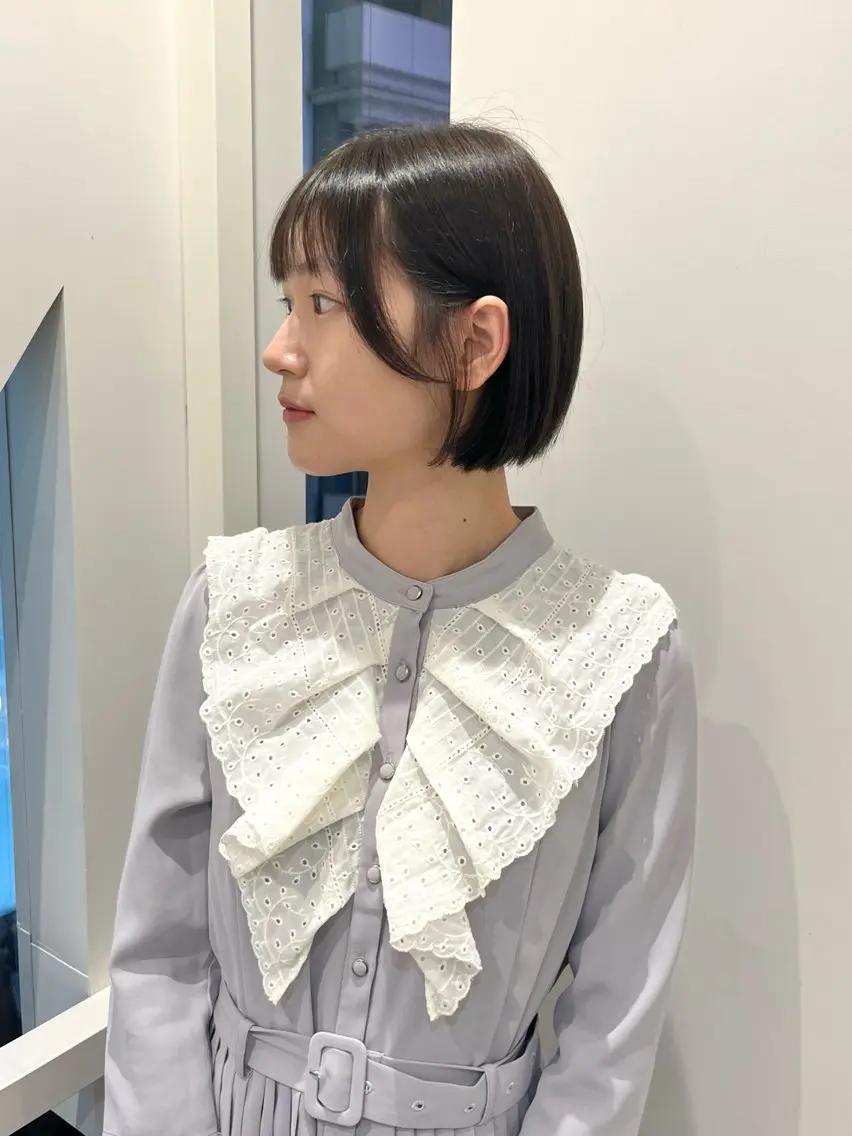 【🩵ボブ限定🩵】レディースボブカット➕カラーモデルの写真