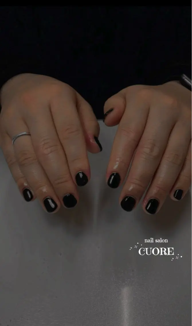 ネイル メンズネイル ワンカラーネイル nail salon CUOREのネイルデザイン